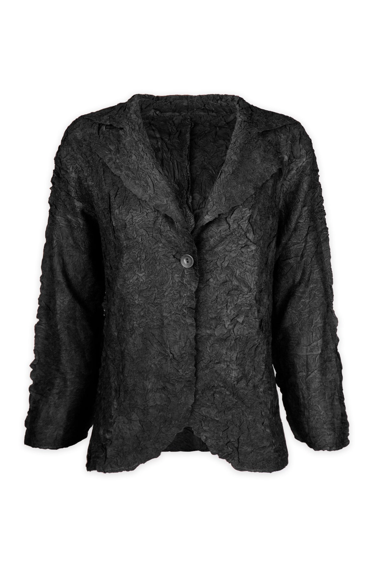 Janey Crushed Texture Blazer