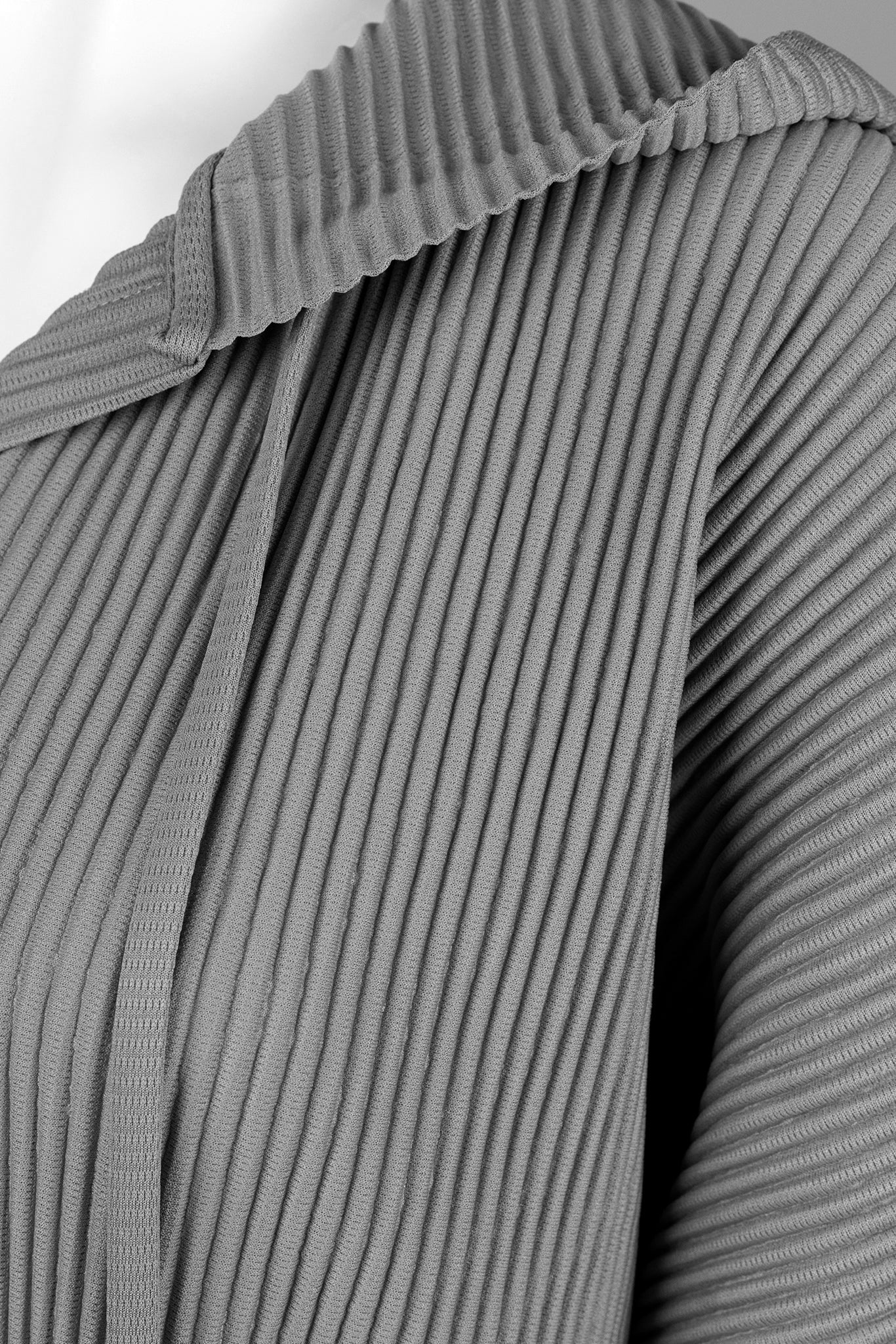 Vivian Hooded Double Knit Plissé Pull Over – Wild Cosmos
