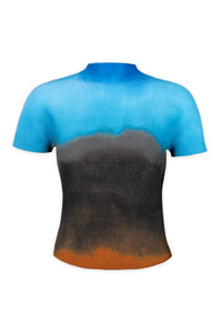 Dina Ombre 3D Honeycomb Texture Top