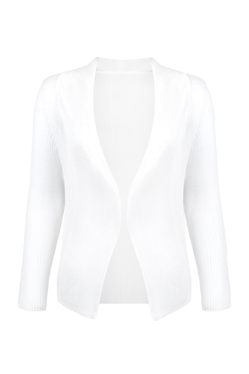 Deborah Crinkle Chiffon Texture Cardigan