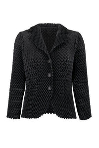 Cleo 3D Chevron Texture Jacket