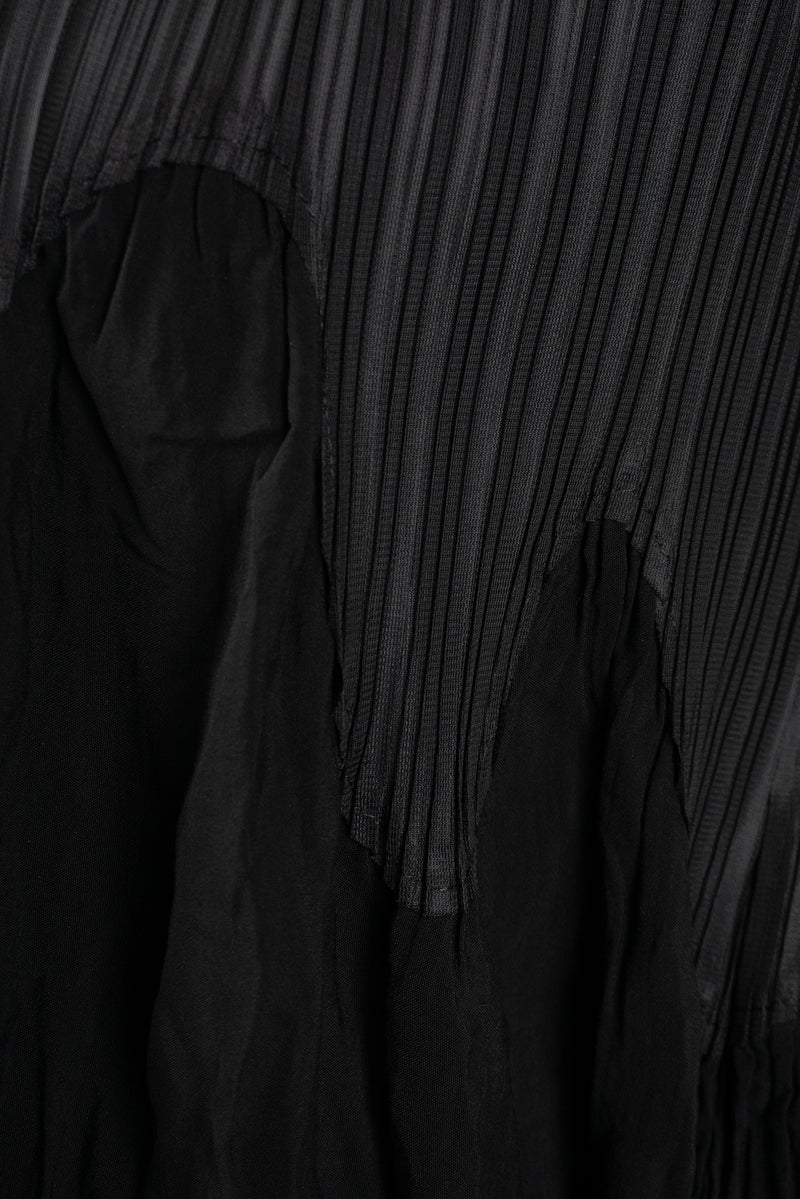 Miuna Wave Plissé Top