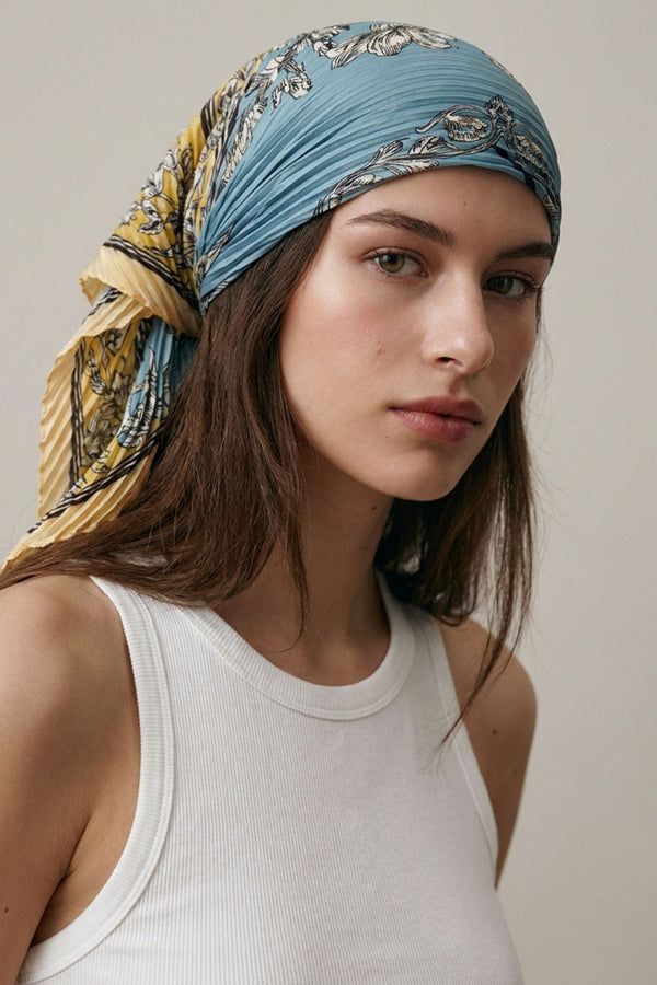 Amalfi Petit Plissé Scarf