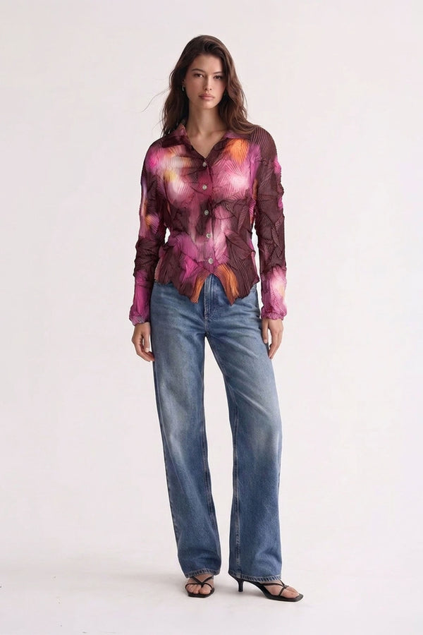 Amara Abstract Print Shirt