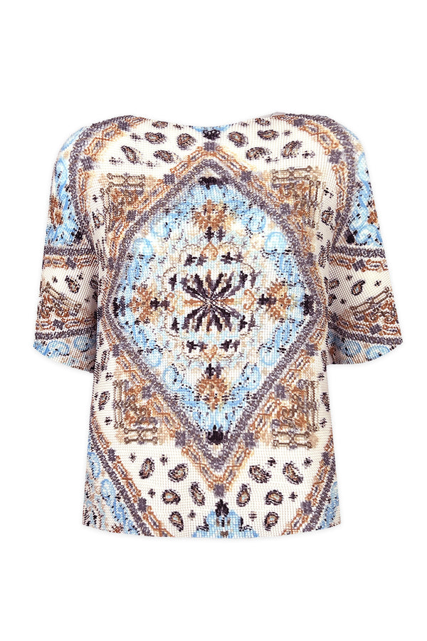 Arianna Kilim 3D Honeycomb Loose Top