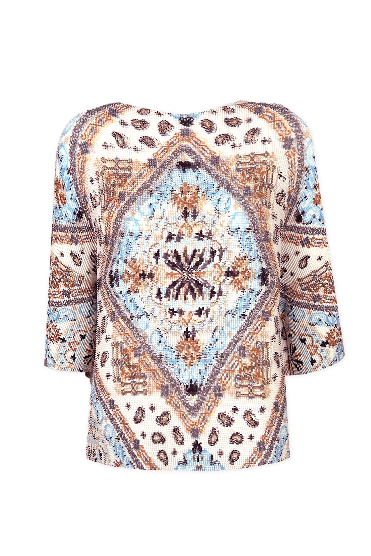 Arianna Kilim 3D Honeycomb Loose Top