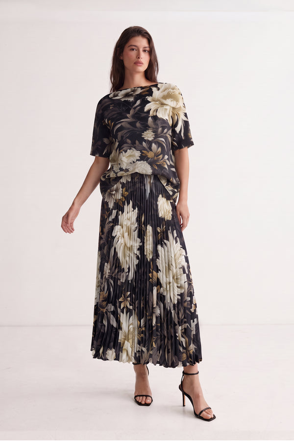 Camellia 3D Honeycomb Loose Top