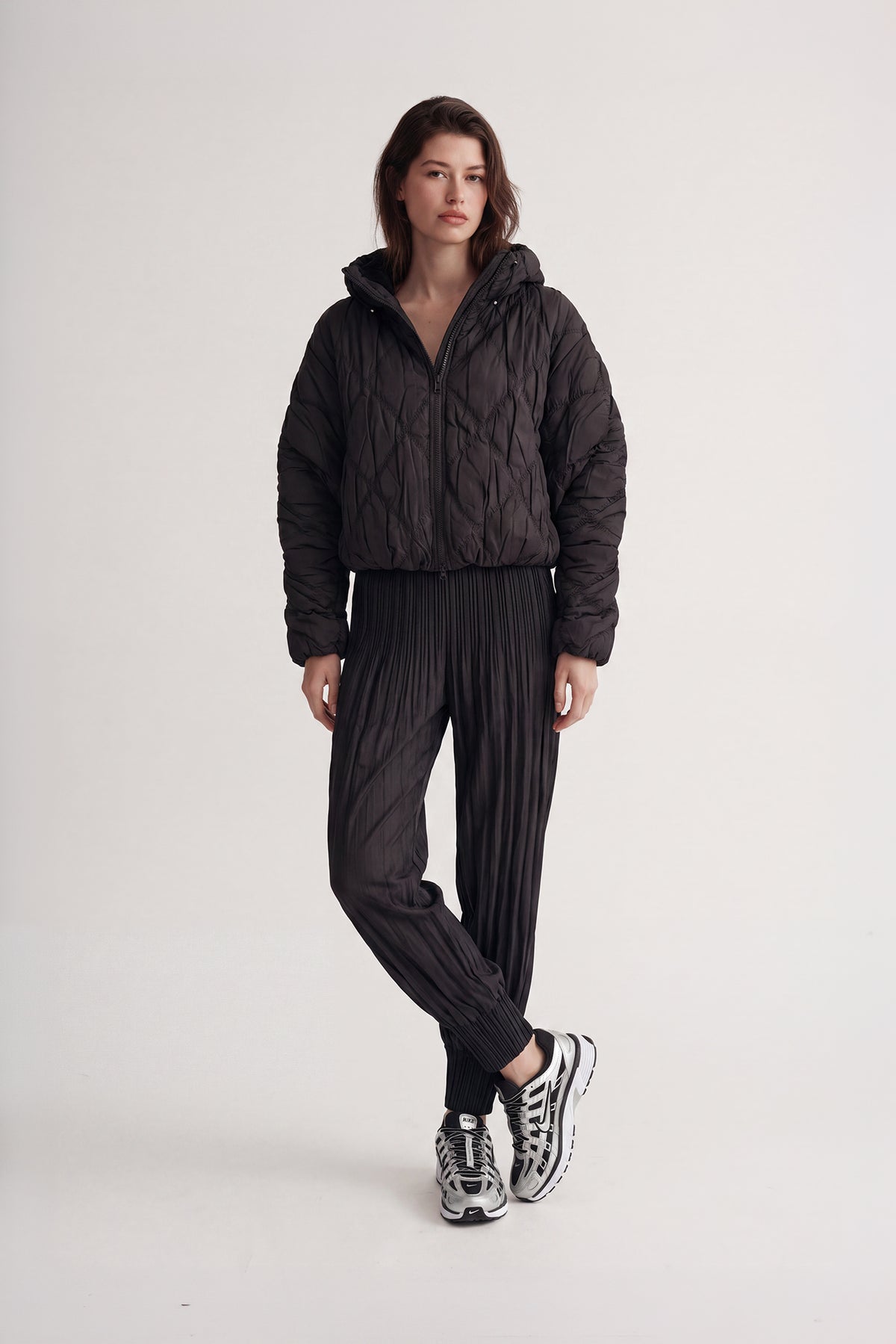 Cloudia Puff Pant - Black