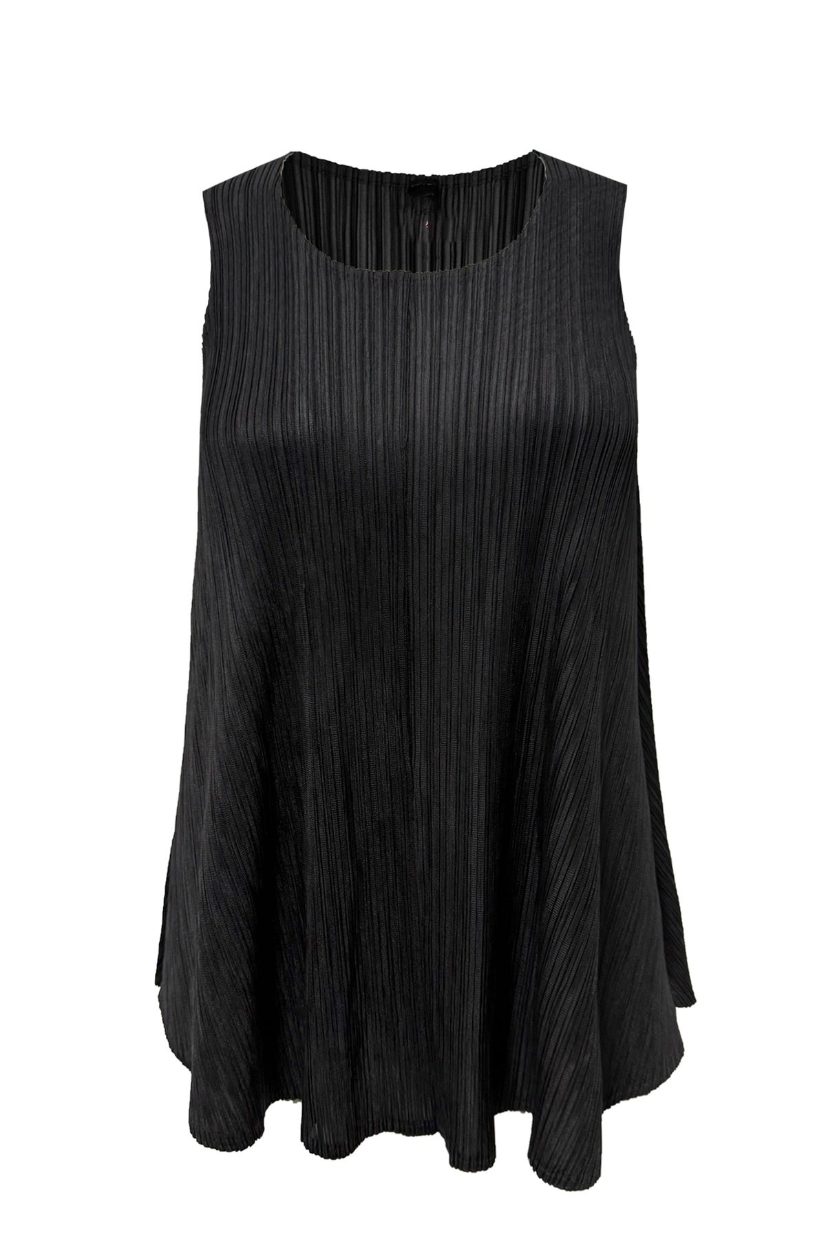 Dakota Plissé Satin Tank