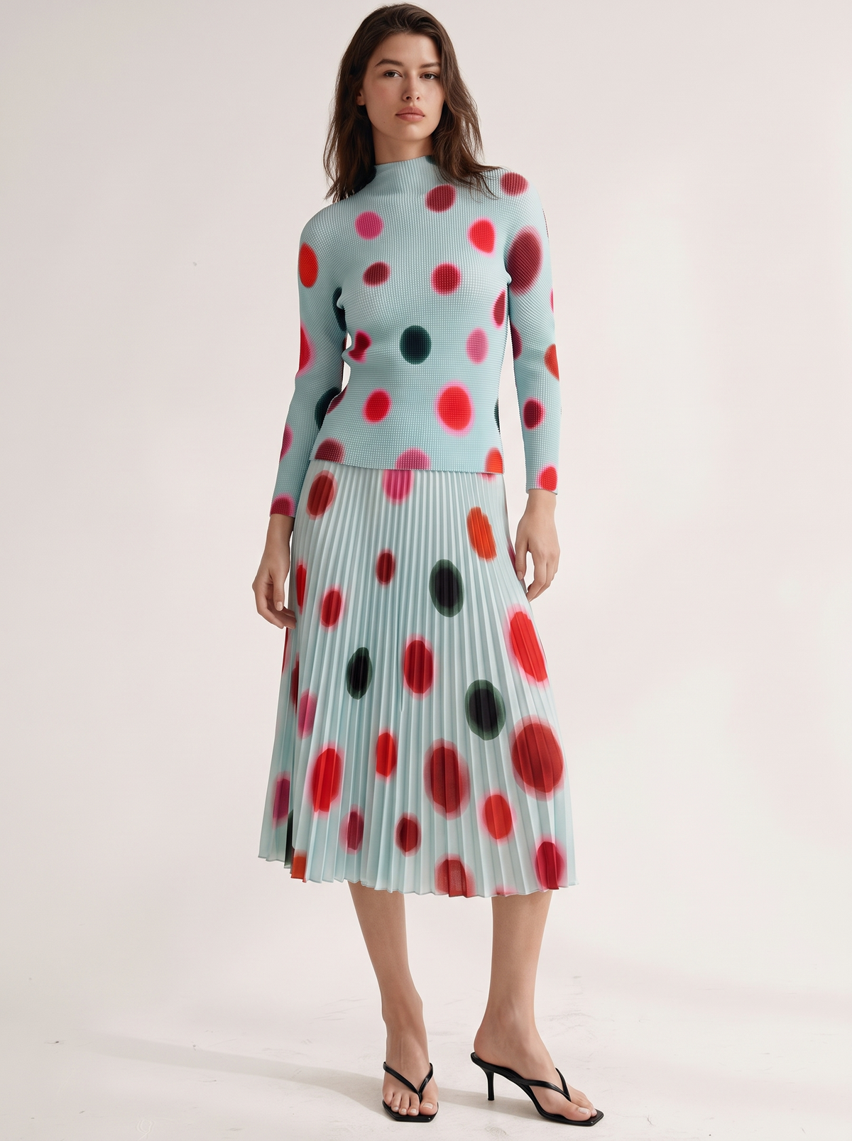 Dream Dot 3D Honeycomb Texture Top