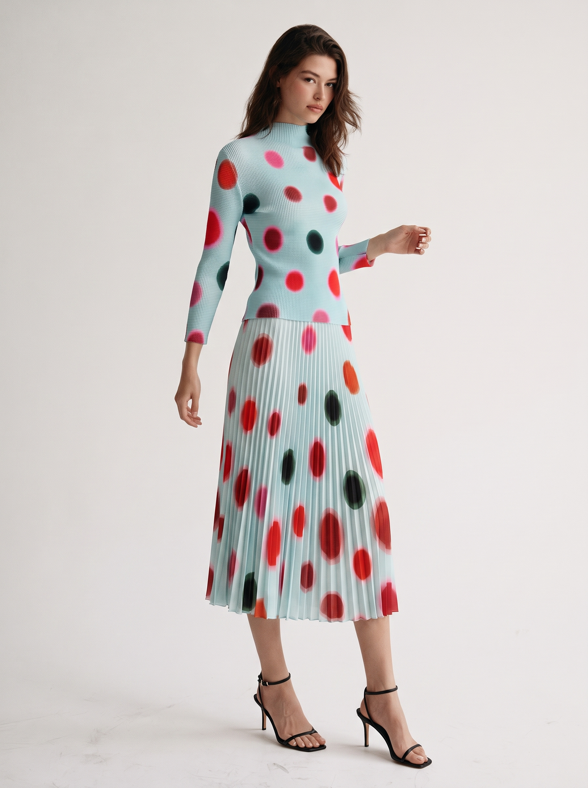 Dream Dot 3D Honeycomb Texture Top