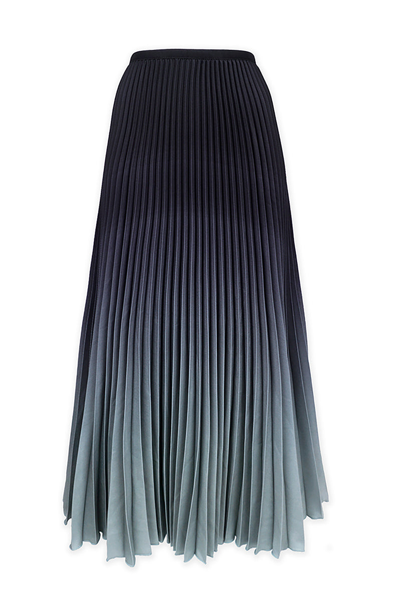 Kate Ombre Pleated Skirt