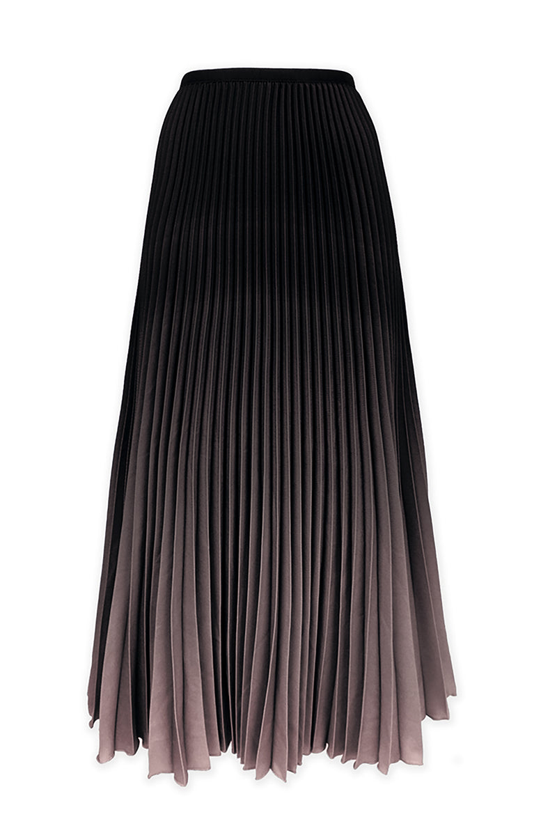 Kate Ombre Pleated Skirt