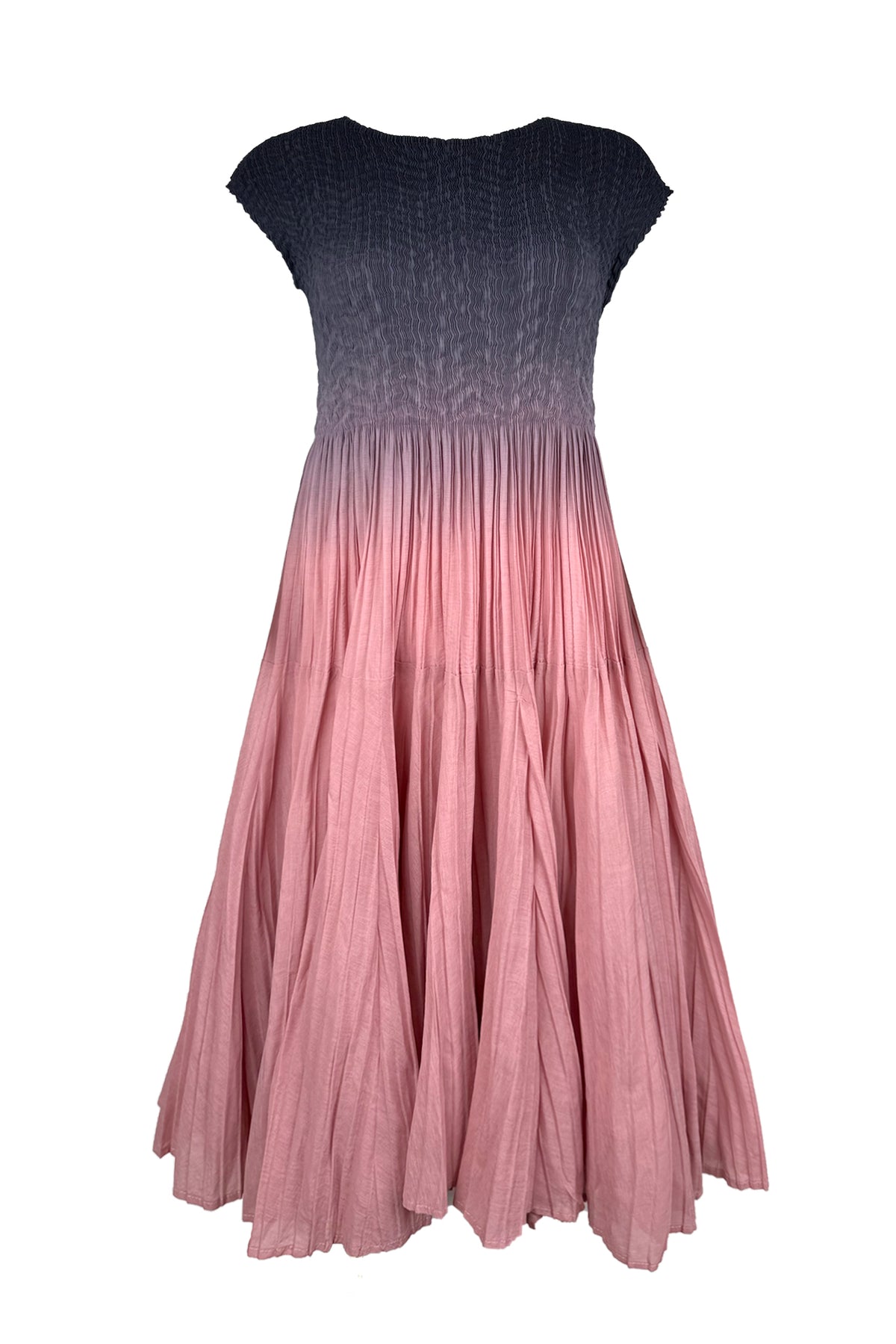 Lizzy Smock Ombre High Low Dress