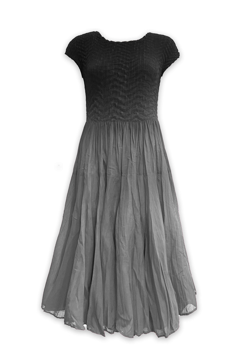 Lizzy Smock Ombre High Low Dress