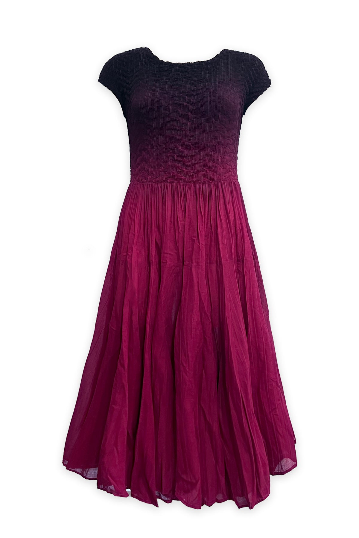 Lizzy Smock Ombre High Low Dress