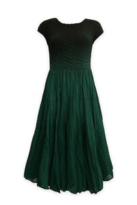 Lizzy Smock Ombre High Low Dress