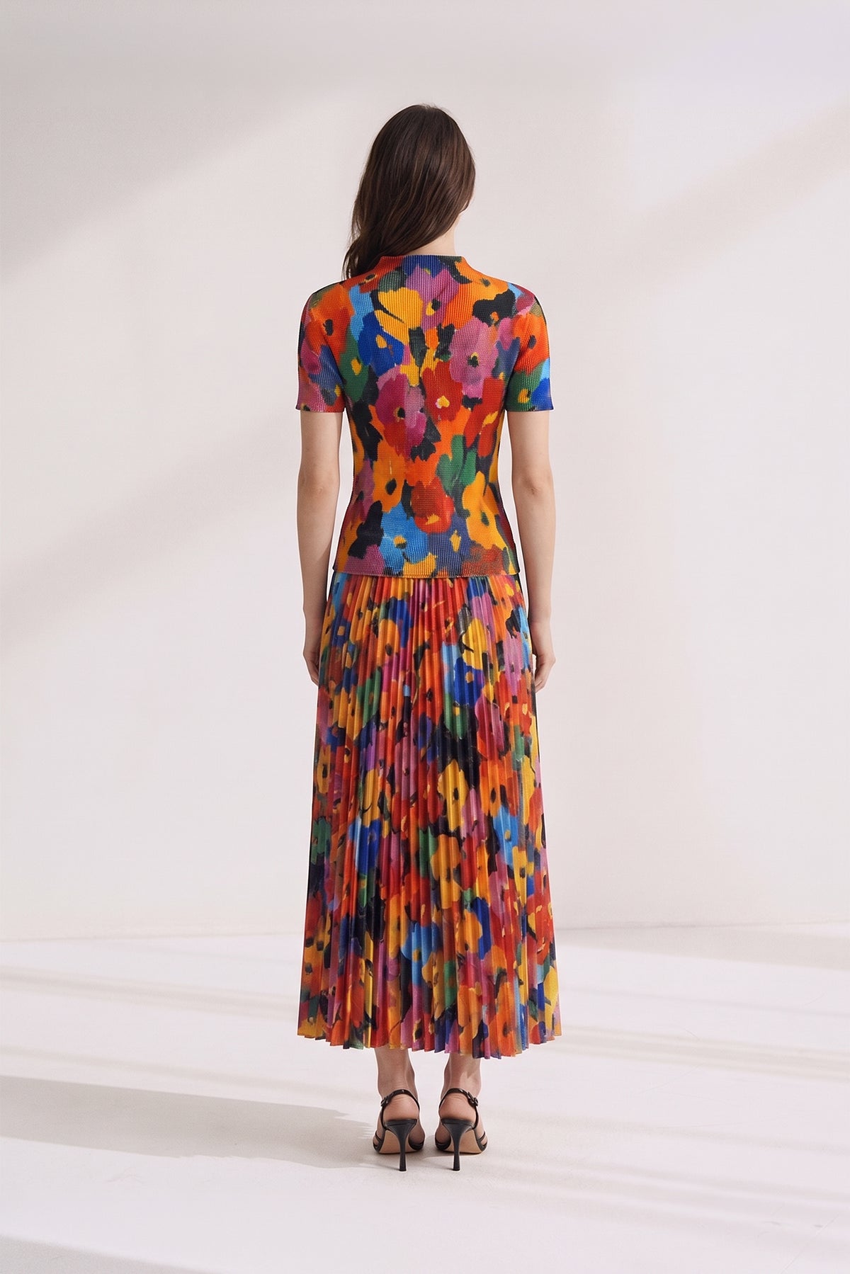 Matisse Garden Pleated Skirt