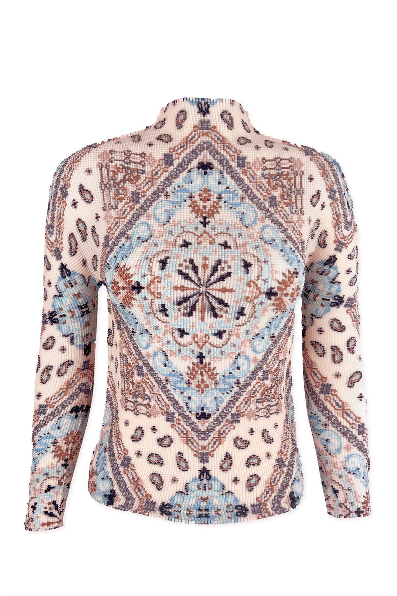 Arianna Kilim 3D Honeycomb Top