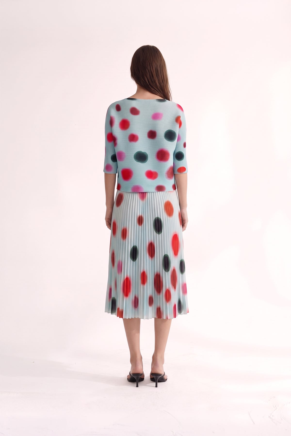 Dream Dot 3D Honeycomb Texture Loose Top