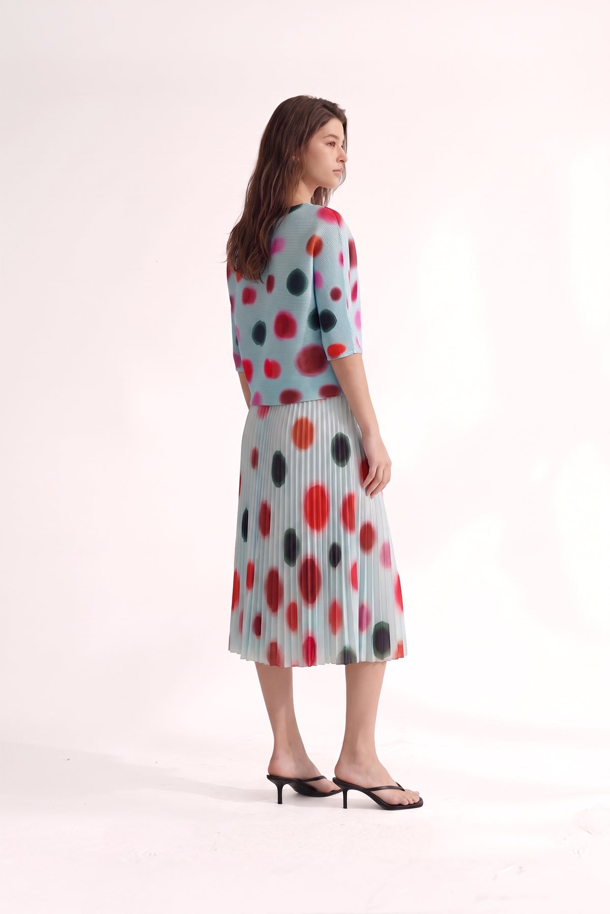 Dream Dot 3D Honeycomb Texture Loose Top