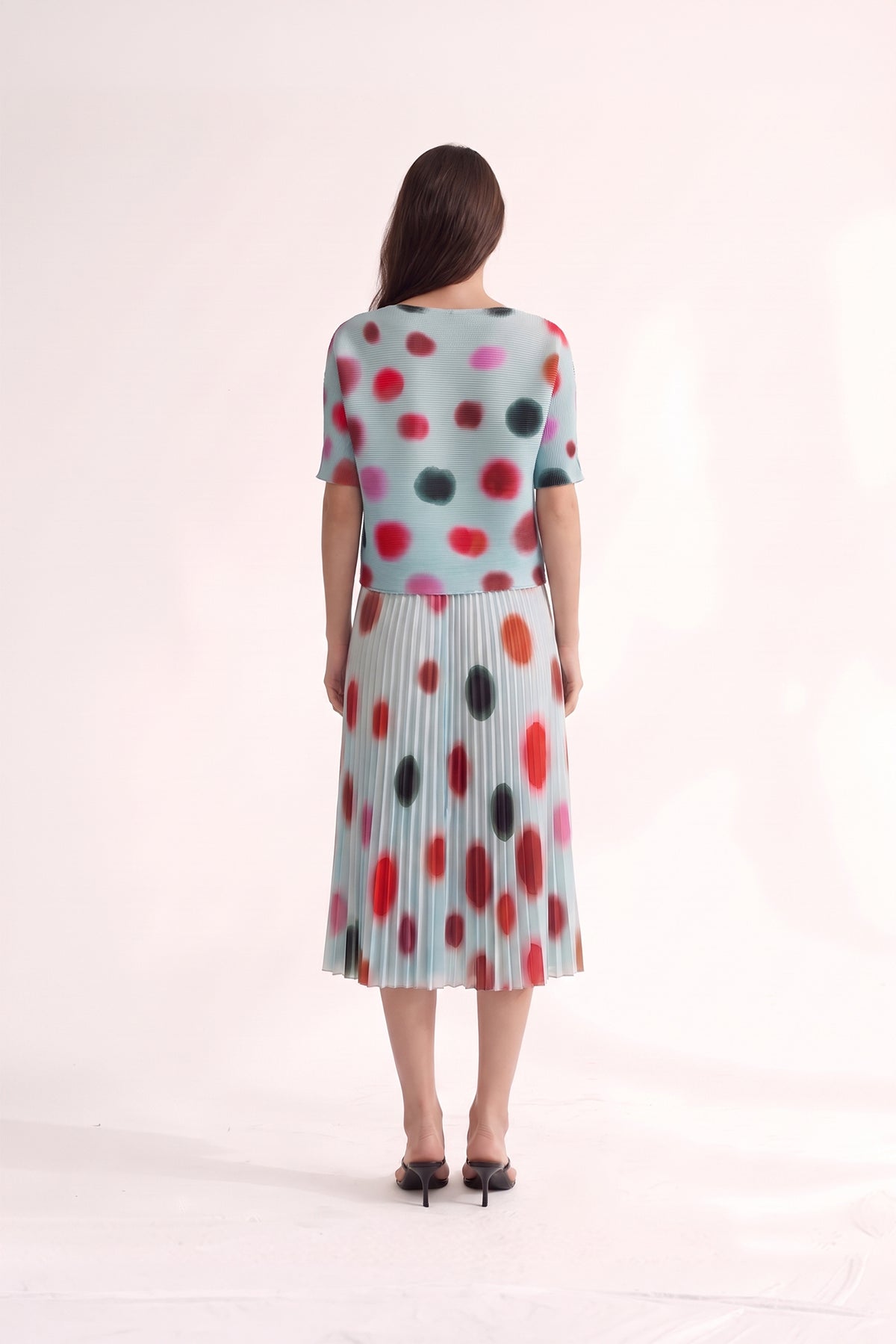Dream Dot 3D Honeycomb Texture Loose Top
