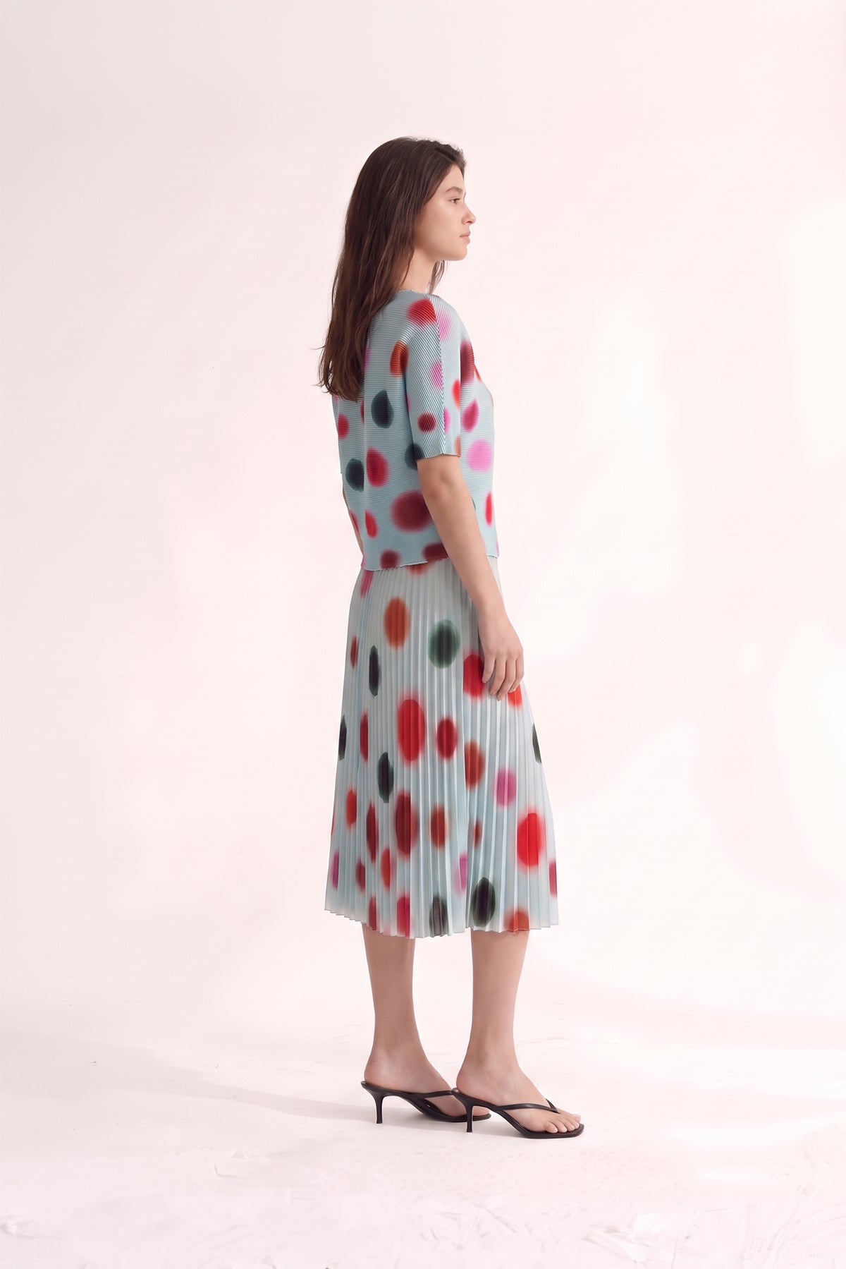 Dream Dot 3D Honeycomb Texture Loose Top