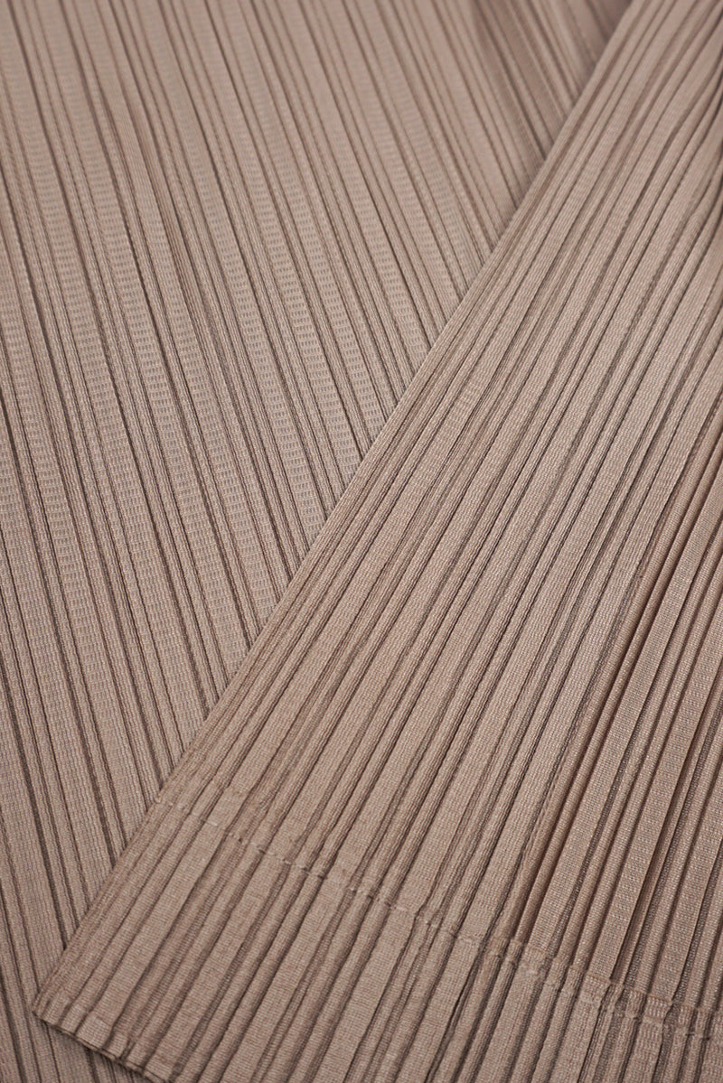 Rachel Plissé Satin Pull-on Pant