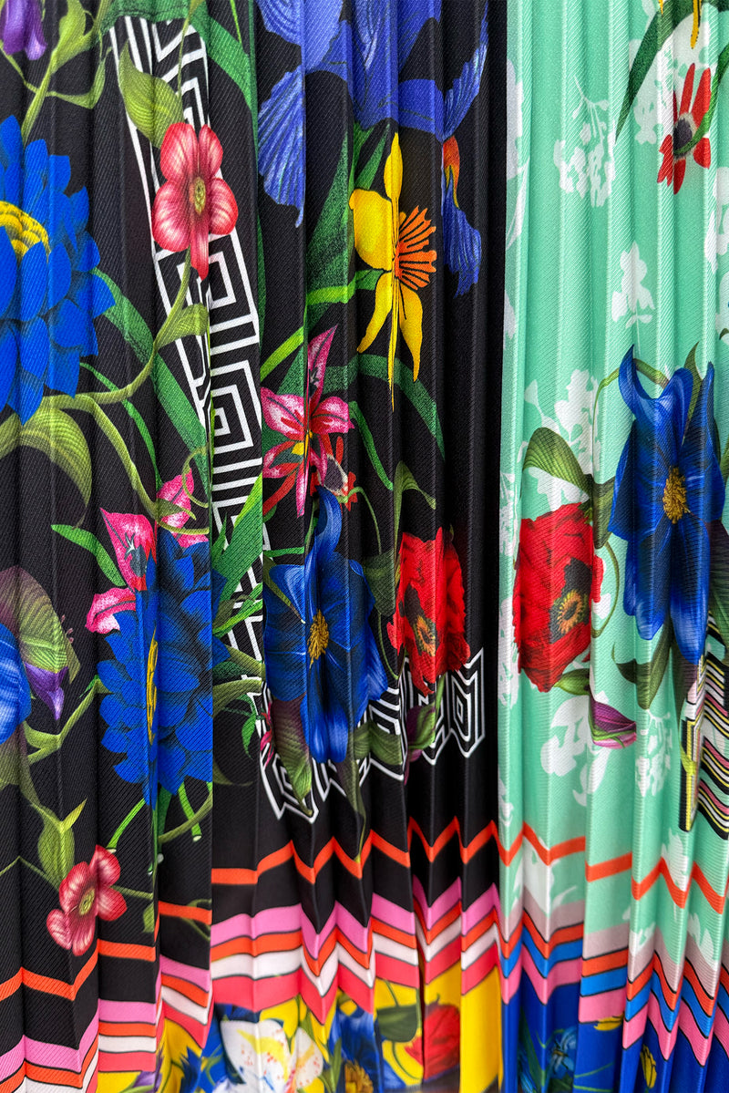 Roma Fiore Pleated Skirt