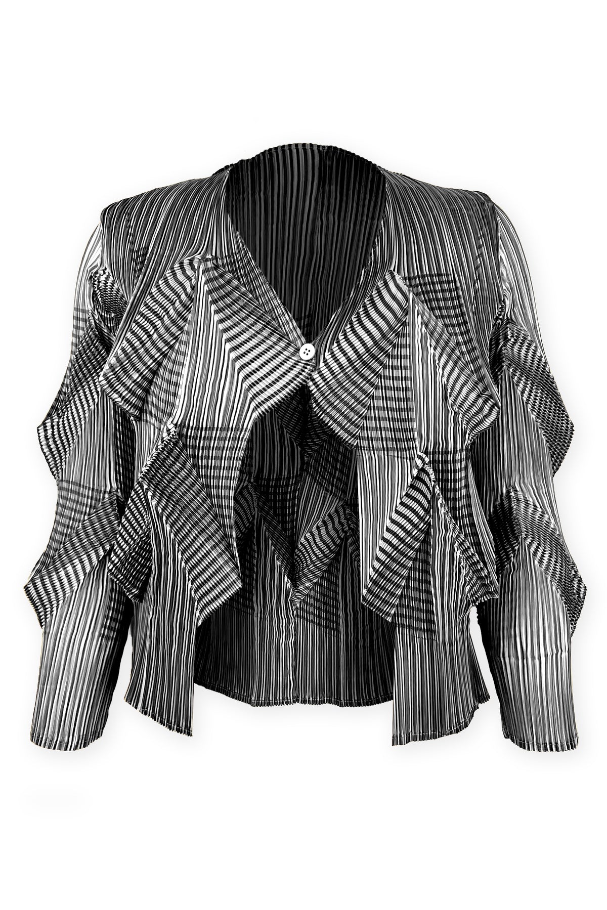 Amara Prismatic Graphic Print Cardigan