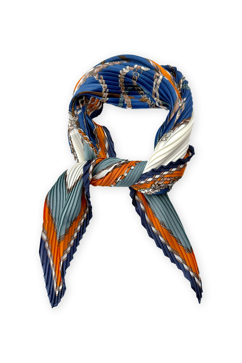 Lila Plissé Petit Scarf