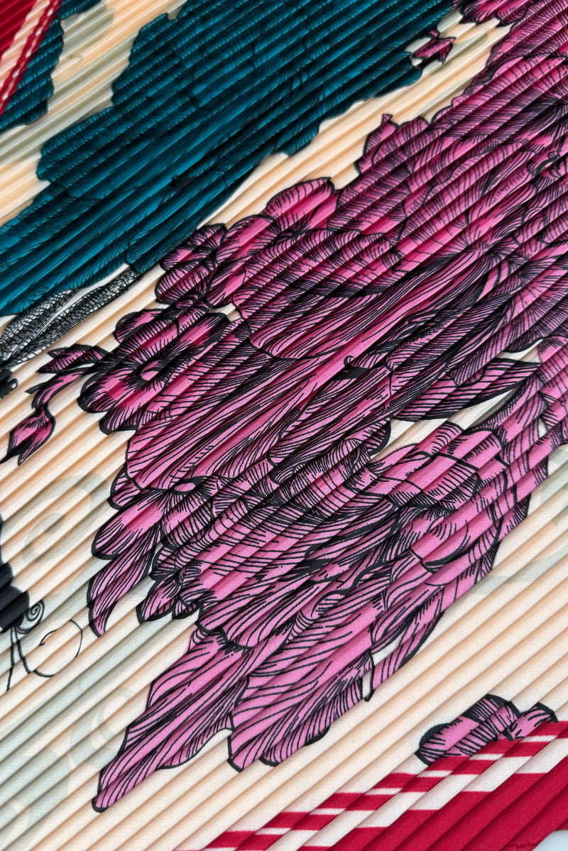 Rachel Bloom Plissé Petit Scarf