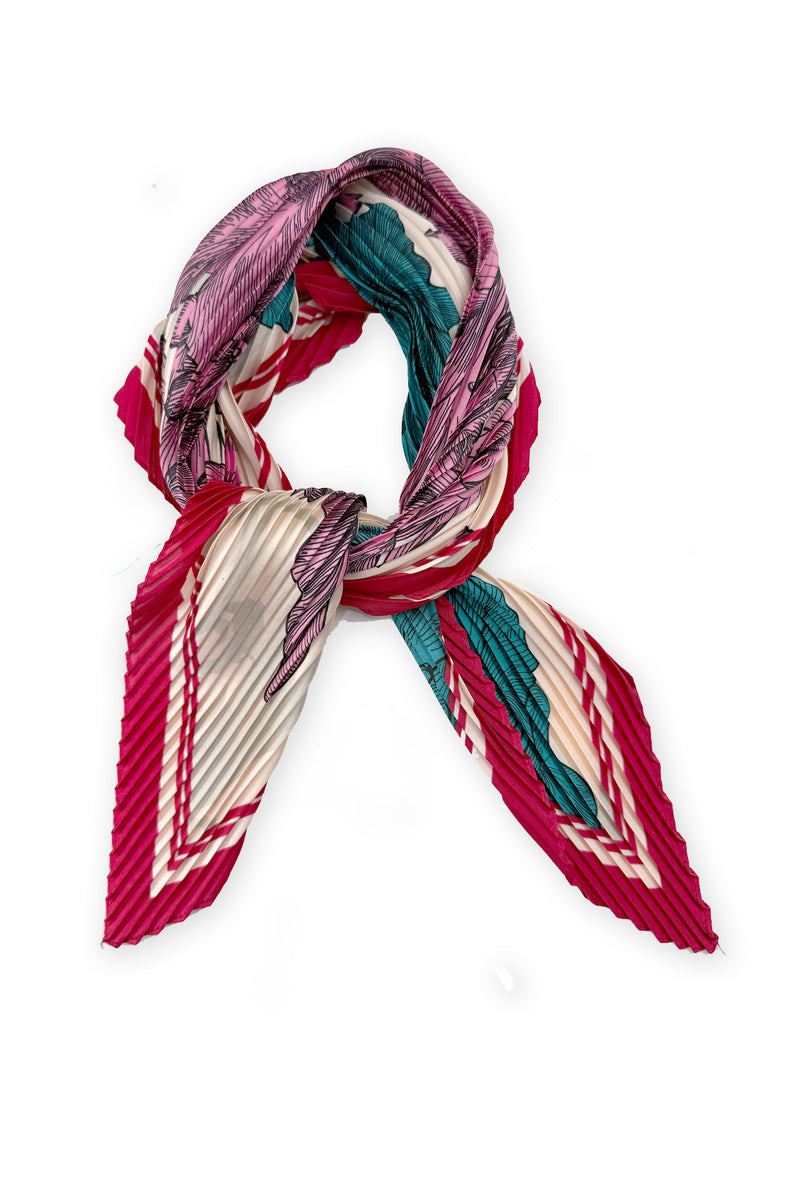 Rachel Bloom Plissé Petit Scarf