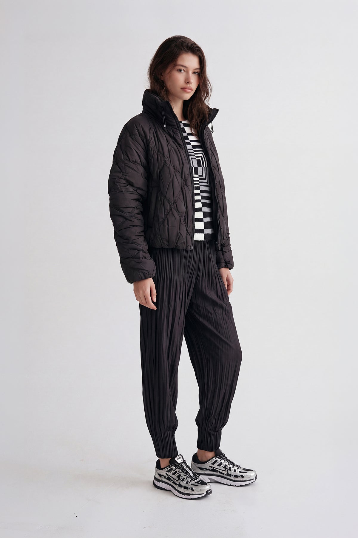 Cloudia Puff Pant - Black