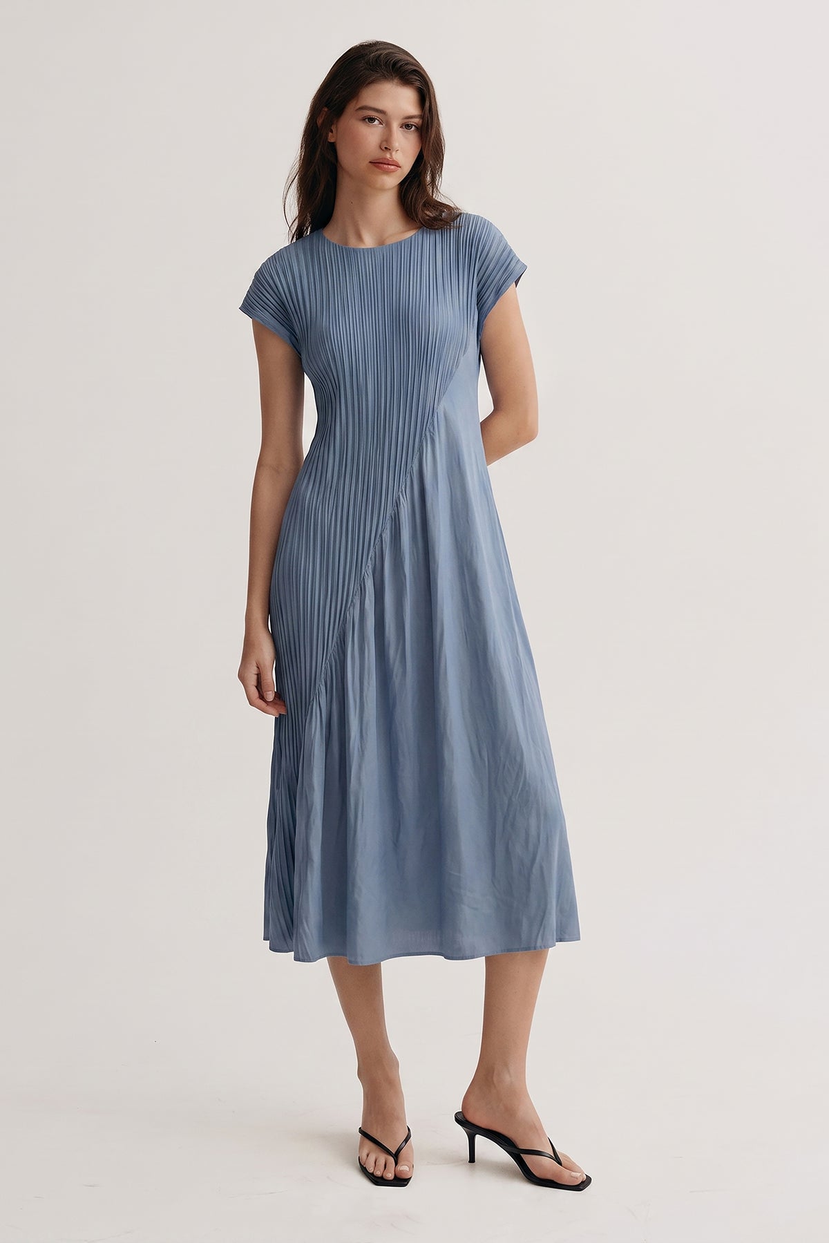 Camille Whispers Textured Dress