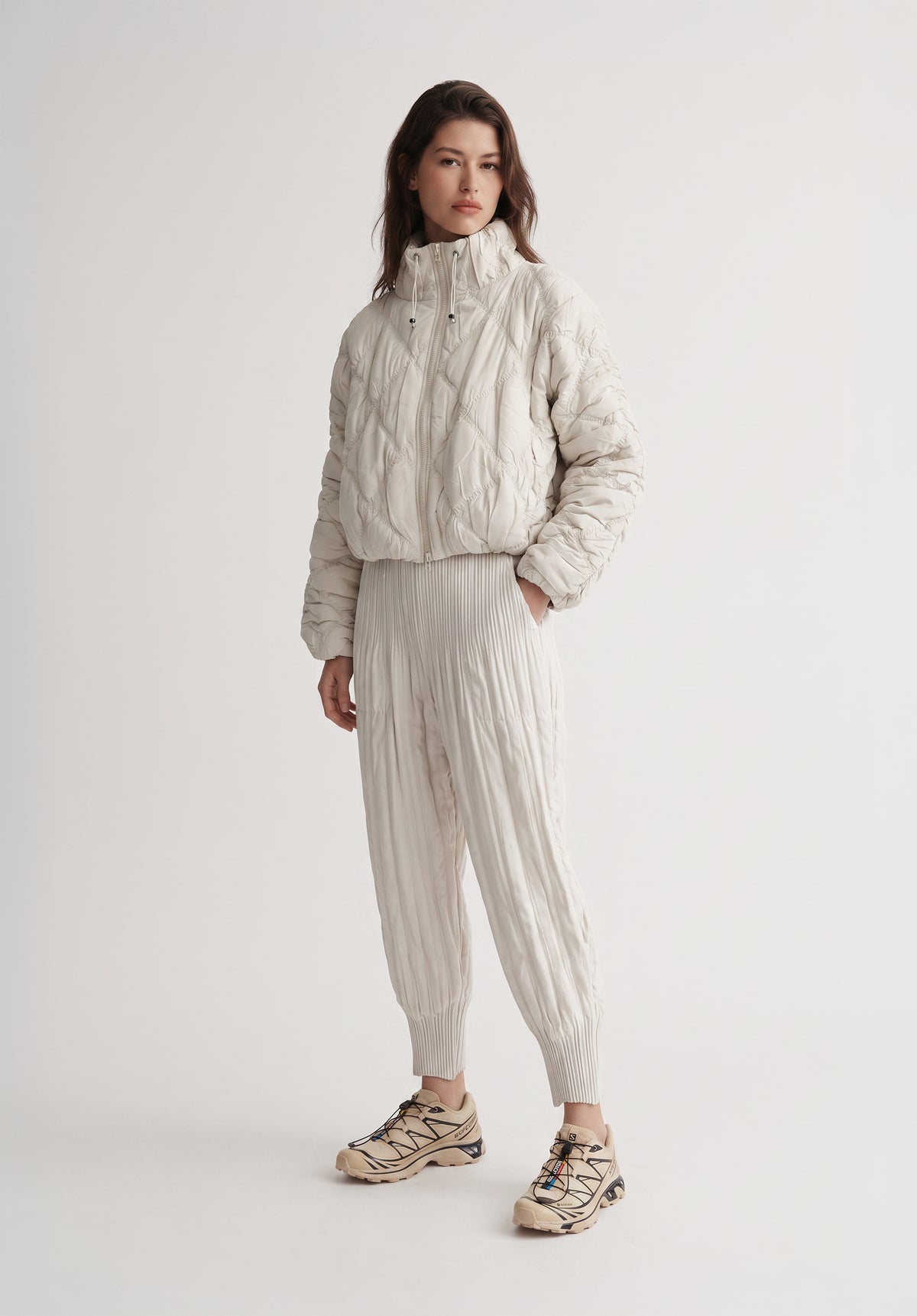 Cloudia Puff Pant - Ivory