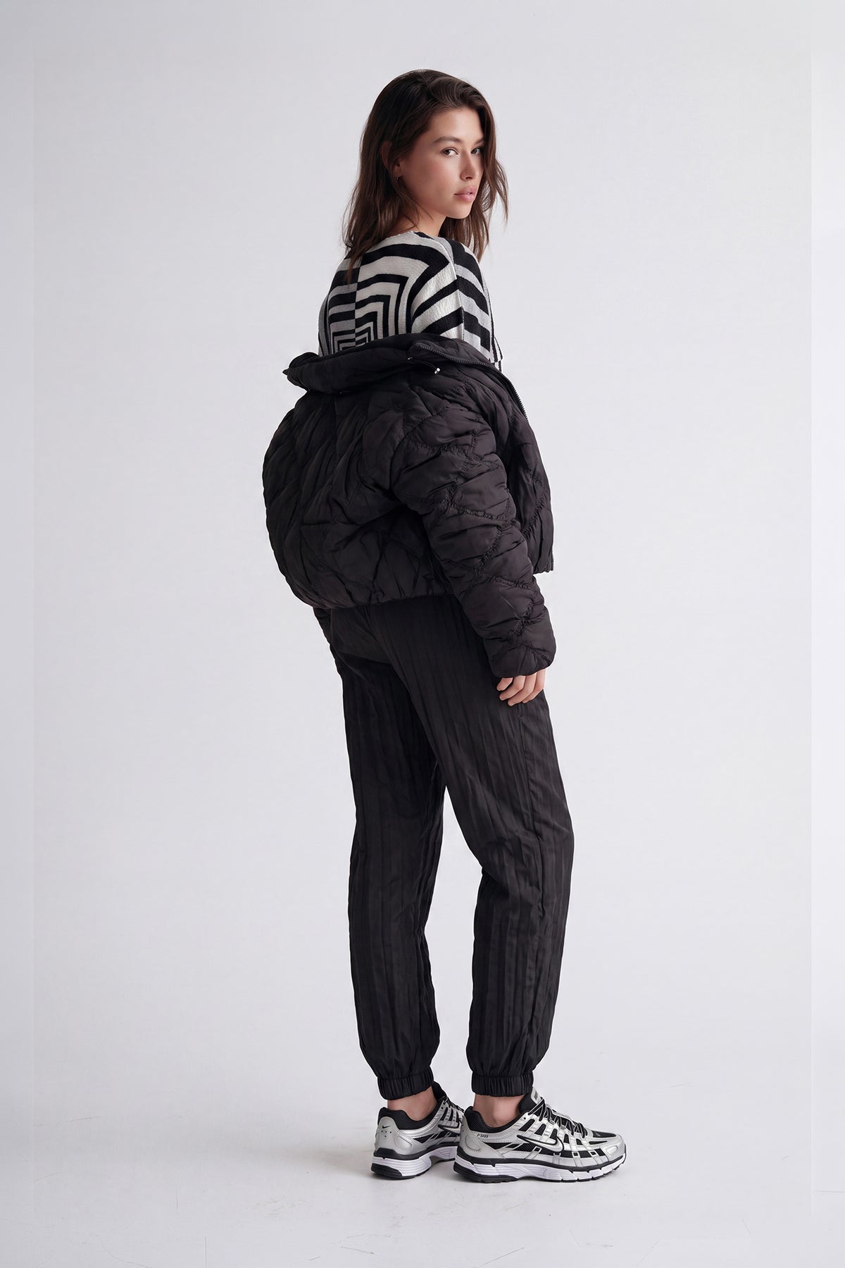 Cloudia Puff Pant - Black