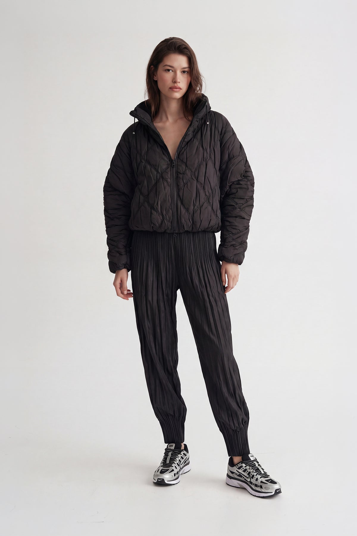 Cloudia Puff Pant - Black
