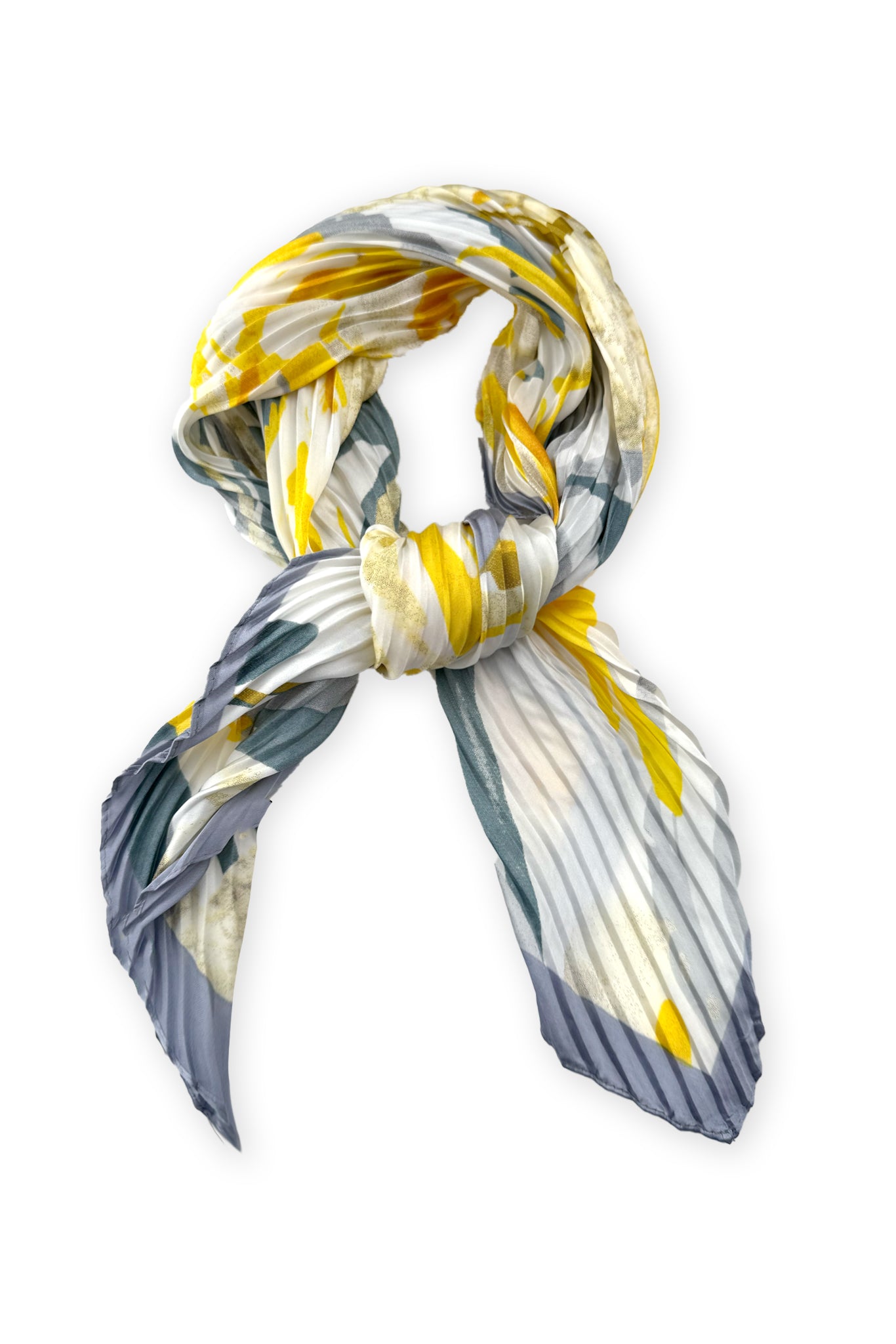 Yuri Plissé Petit Scarf – Wild Cosmos