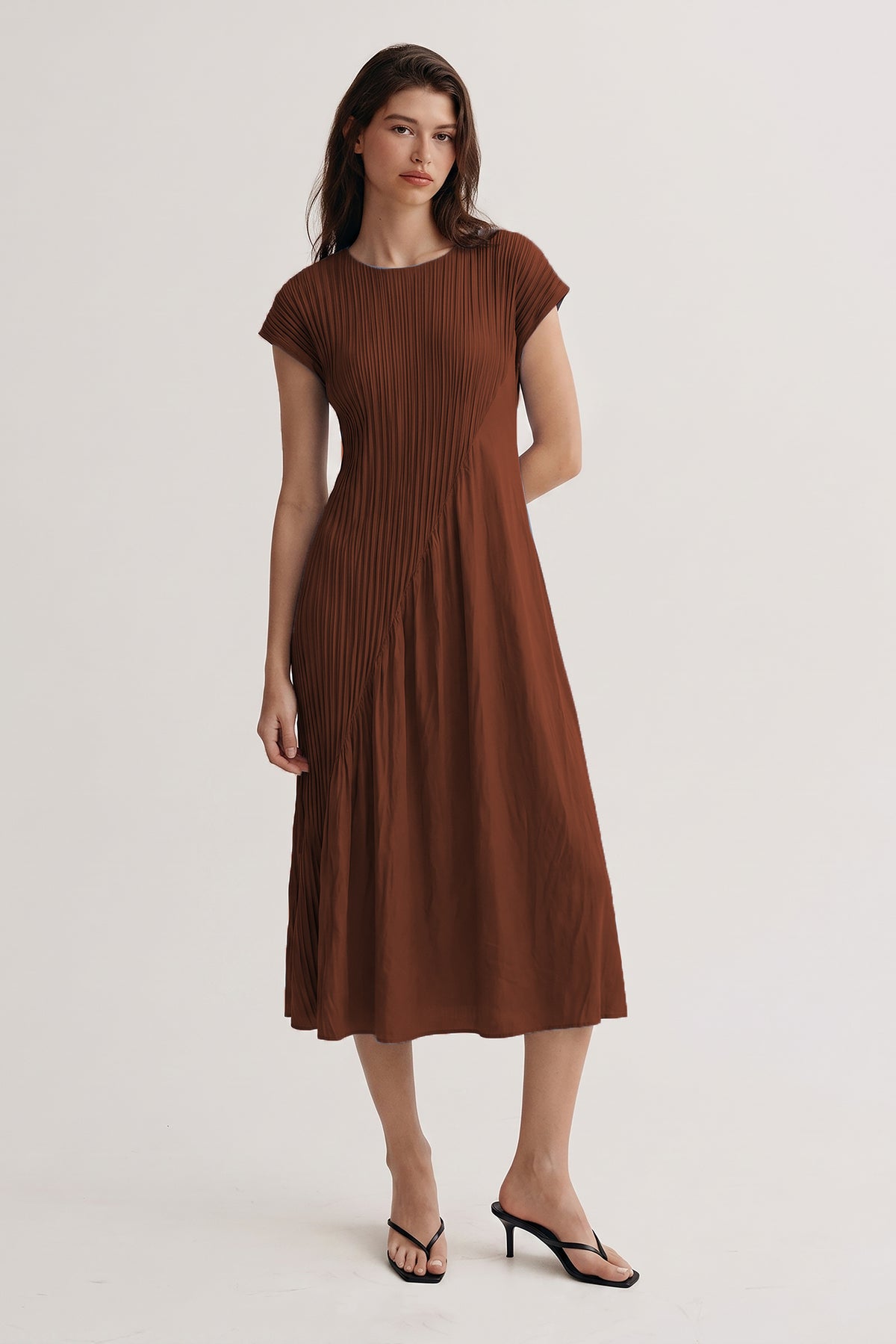 Camille Whispers Textured Dress