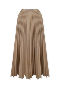 Hana Accordion Midi Length Pleated Skirt