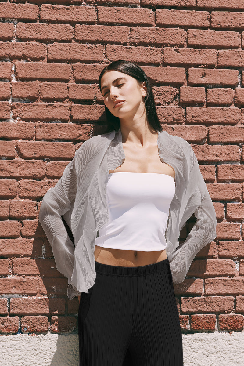 Karis Prismatic Pleats Bolero