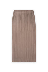 Madison Plissé Side Slit Skirt