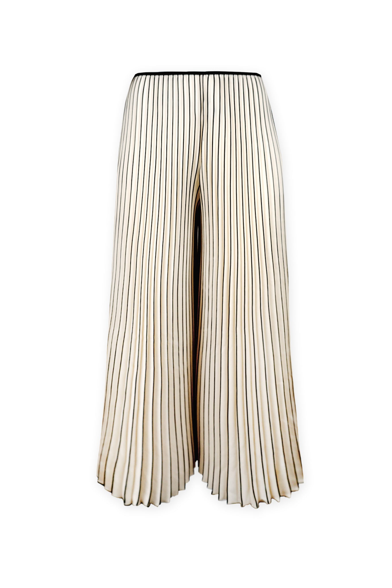 Leah Matte Plissé Palazzo Pant – Wild Cosmos