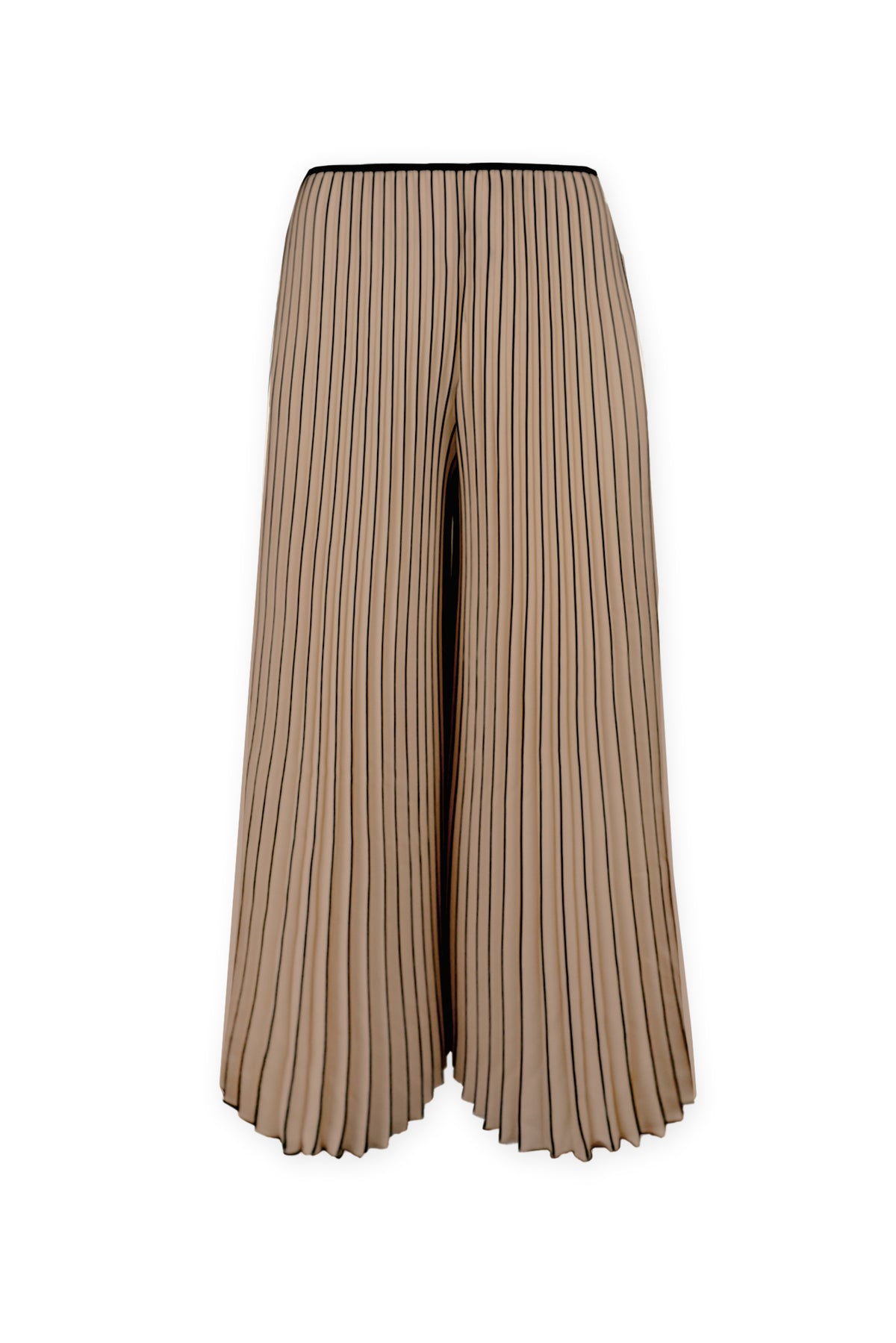 Leah Matte Plissé Palazzo Pant