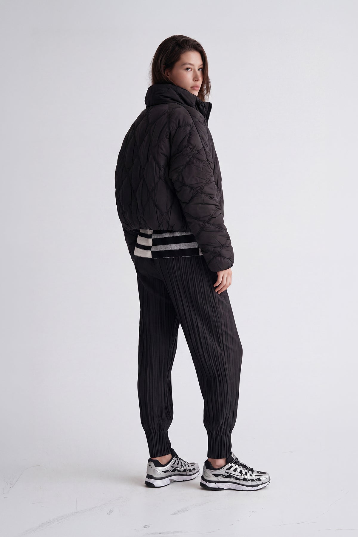 Cloudia Puff Pant - Black
