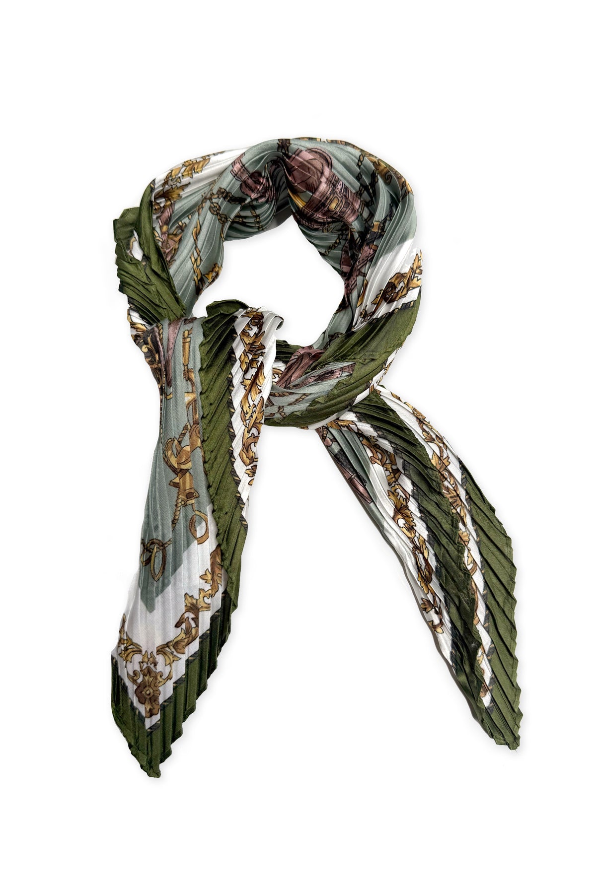 Willow Plissé Petit Scarf