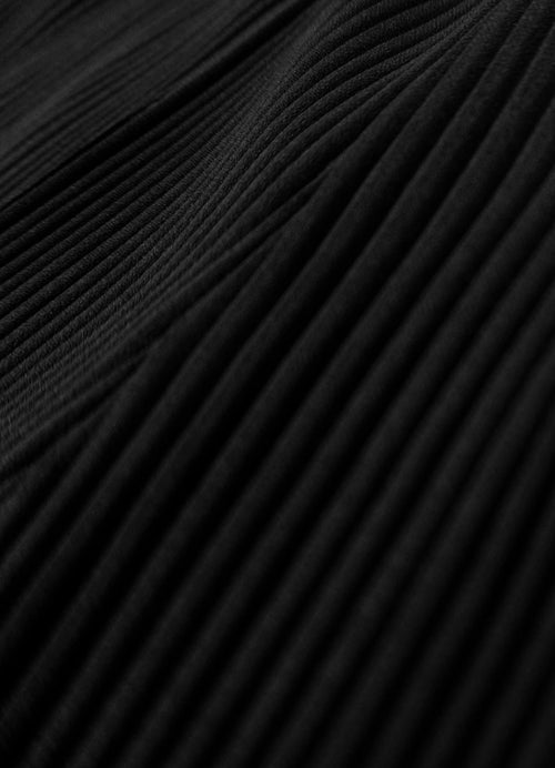 Vivian Double Knit Plissé Straight Pant